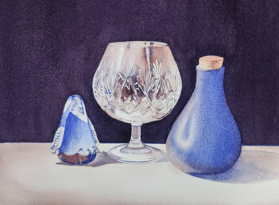 Still Life with 2 Colours